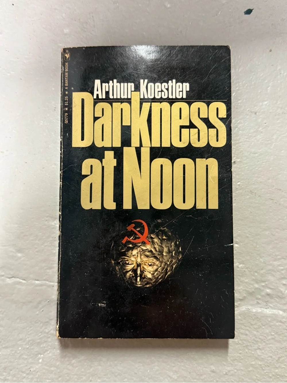 Vintage Darkness at Noon Arthur Koestler Bantam Paperback Political Classic VG